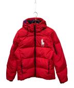 POLO RALPH LAURENポロ・ラルフローレン）の古着「ダウンジャケット」｜レッド