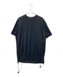 Y-3（ワイスリー）の古着「Drawstring Long Tee」｜ブラック