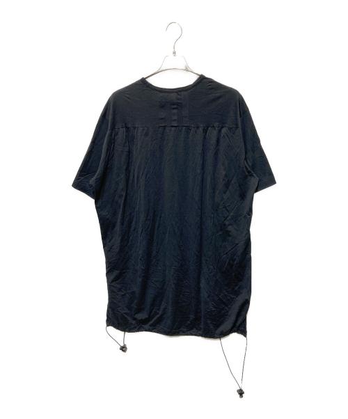 Y-3（ワイスリー）Y-3 (ワイスリー) Drawstring Long Tee ブラック サイズ:Sの古着・服飾アイテム