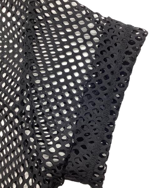 CDG（シーディージー）CDG (シーディージー) Polyester Mesh TEE ブラック サイズ:Sの古着・服飾アイテム