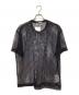 CDG（シーディージー）の古着「Polyester Mesh TEE」｜ブラック