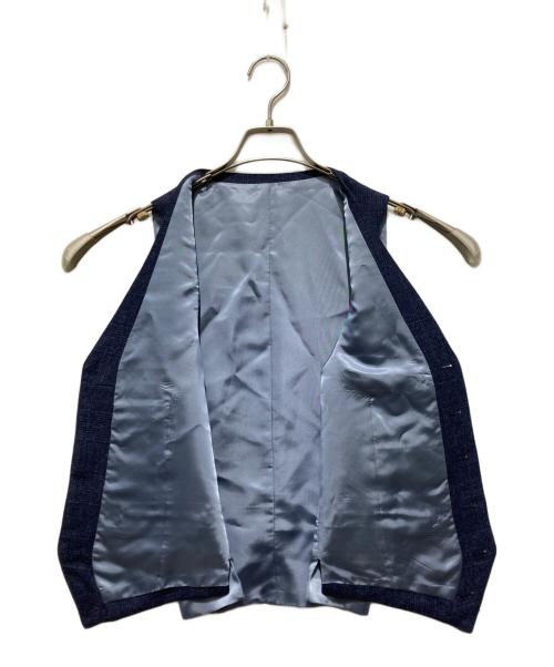 azabu tailor（アザブテーラー）azabu tailor (アザブテーラー) 3Pセットアップスーツ ネイビー サイズ:46の古着・服飾アイテム