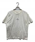 MM6 Maison Margielaエムエムシックスメゾンマルジェラ）の古着「ナンバリング ロゴT クルーネック」｜ホワイト