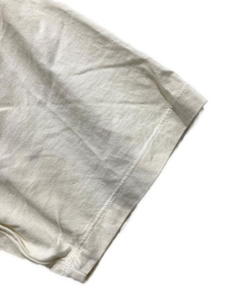 BURBERRY（バーバリー）BURBERRY (バーバリー) 襟ノバチェック クルーネックTシャツ ホワイト サイズ:Mの古着・服飾アイテム