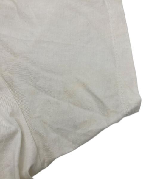 BURBERRY（バーバリー）BURBERRY (バーバリー) 襟ノバチェック クルーネックTシャツ ホワイト サイズ:Mの古着・服飾アイテム