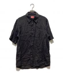DIESEL（ディーゼル）の古着「半袖シャツ」｜ブラック