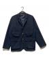BEAMS（ビームス）の古着「3ステップ ポケット ブレザージャケット」｜ネイビー