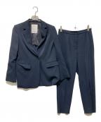 CAST:キャスト）の古着「ストレッチツイルテーラードセットアップ」｜ネイビー