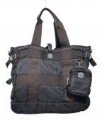 Porter Classicポータークラシック）の古着「SUPER NYLON TOTE BAG」｜ブラック