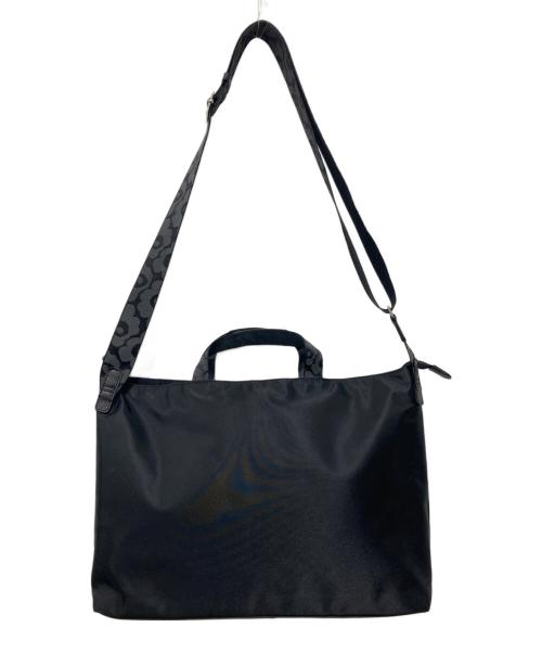 marimekko（マリメッコ）marimekko (マリメッコ) 3WAY/EVERYTHING MESSENGER SOLID ブラックの古着・服飾アイテム