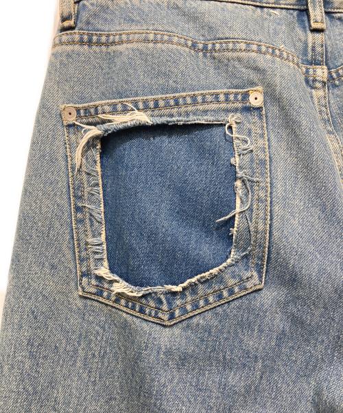 Maison Margiela（メゾンマルジェラ）Maison Margiela (メゾンマルジェラ) ストレートレッグジーンズ ブルー サイズ:30の古着・服飾アイテム