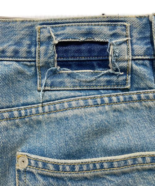 Maison Margiela（メゾンマルジェラ）Maison Margiela (メゾンマルジェラ) ストレートレッグジーンズ ブルー サイズ:30の古着・服飾アイテム