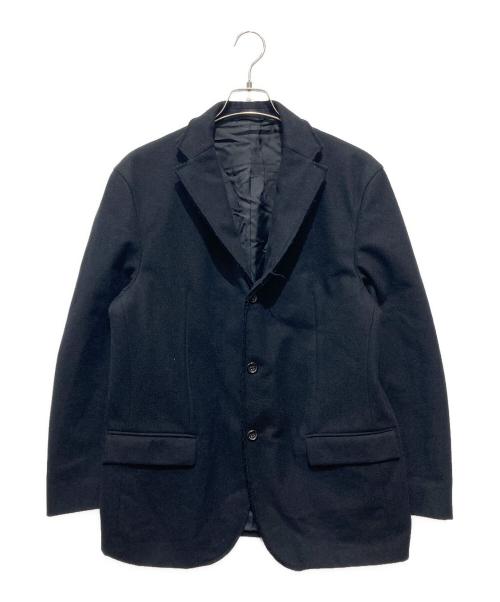 JIL SANDER（ジルサンダー）JIL SANDER (ジルサンダー) アンゴラ混テーラードジャケット ブラック サイズ:表記無しの古着・服飾アイテム