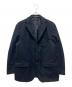 JIL SANDER（ジルサンダー）の古着「アンゴラ混テーラードジャケット」｜ブラック