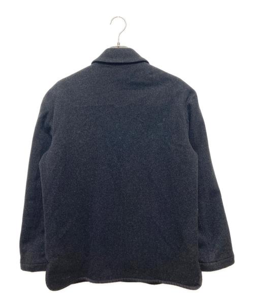 Paul Smith London（ポールスミスロンドン）Paul Smith London (ポールスミスロンドン) カシミヤ混ハーフコート グレー サイズ:Lの古着・服飾アイテム