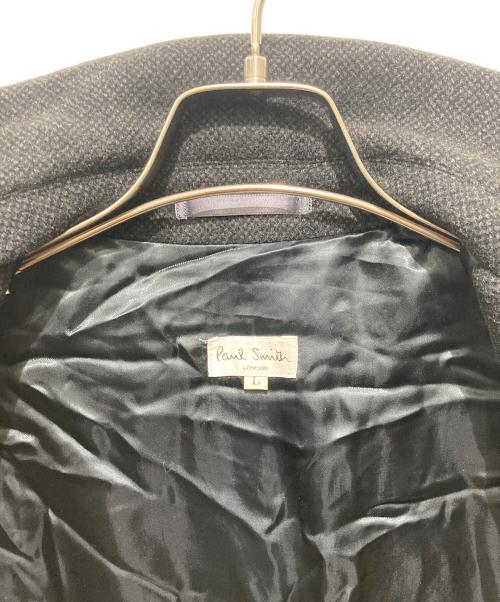 Paul Smith London（ポールスミスロンドン）Paul Smith London (ポールスミスロンドン) カシミヤ混ハーフコート グレー サイズ:Lの古着・服飾アイテム