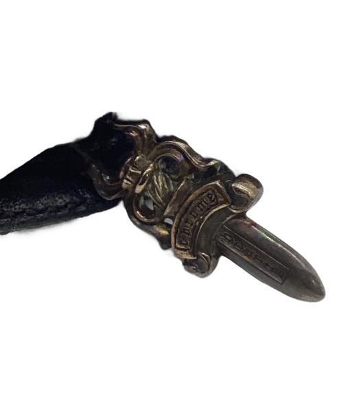 CHROME HEARTS（クロムハーツ）CHROME HEARTS (クロムハーツ) ダガージップコインケース ブラックの古着・服飾アイテム