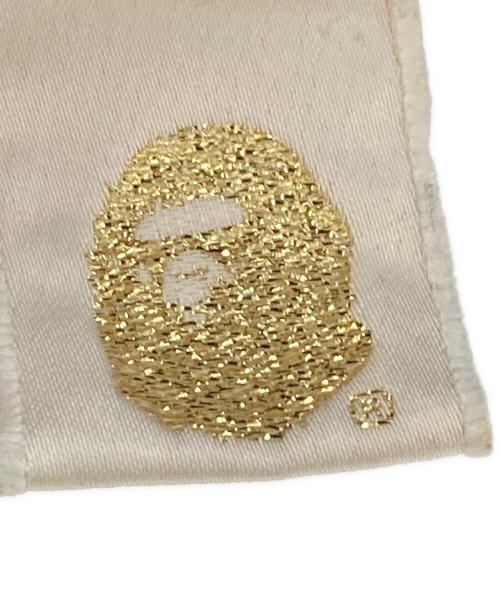 A BATHING APE（アベイシングエイプ）A BATHING APE (アベイシングエイプ) サルカモネル半袖シャツ ネイビー サイズ:XLの古着・服飾アイテム