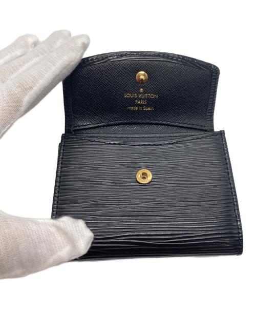 LOUIS VUITTON（ルイ ヴィトン）LOUIS VUITTON (ルイ ヴィトン) コインケース ブラックの古着・服飾アイテム