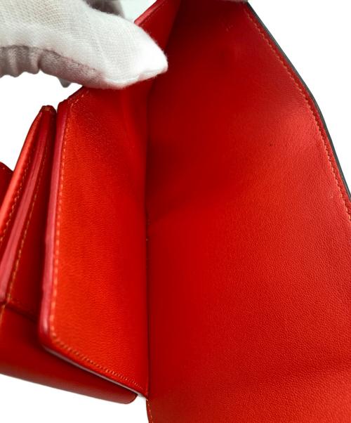 CELINE（セリーヌ）CELINE (セリーヌ) スモールフォールデット3つ折り財布 ベージュの古着・服飾アイテム