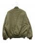 MAISON SPECIAL (メゾンスペシャル) Prime-Over Stadium Jacket カーキ サイズ:S：19000円