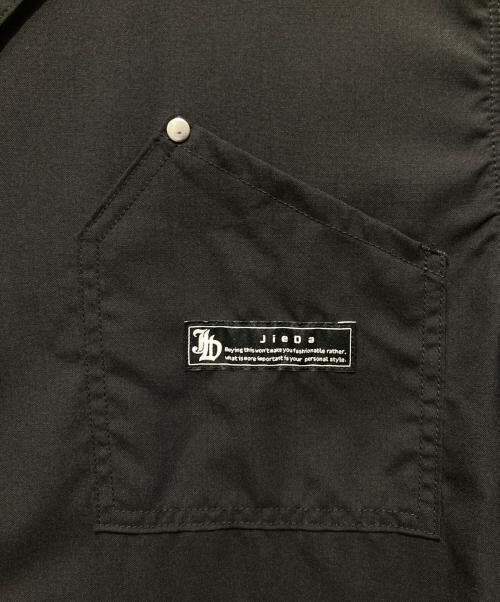 jieda（ジエダ）jieda (ジエダ) SUMMER WOOL 2TONE JACKET シャツジャケット ブラック サイズ:2の古着・服飾アイテム