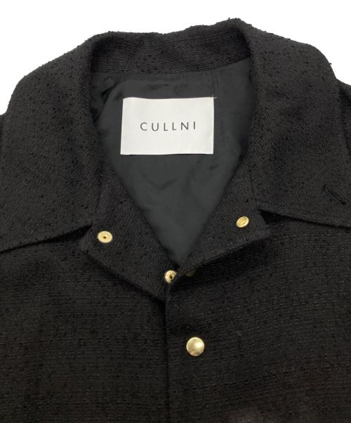 CULLNI（クルニ）CULLNI (クルニ) ツイードブルゾン ブラック サイズ:1の古着・服飾アイテム