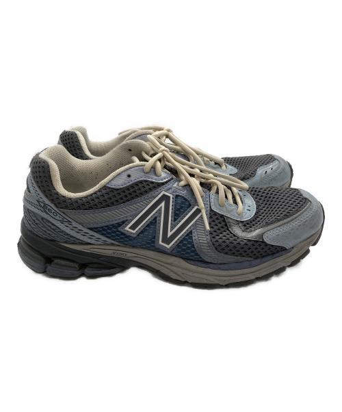 NEW BALANCE（ニューバランス）NEW BALANCE (ニューバランス) ローカットスニーカー ブルー サイズ:27cmの古着・服飾アイテム