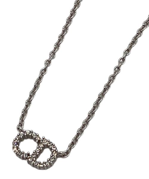Christian Dior（クリスチャン ディオール）Christian Dior (クリスチャン ディオール) CD ネックレス シルバーの古着・服飾アイテム