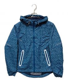 MICHAEL KORS（マイケル・コース）の古着「Graphic Logo Woven Hooded Jacket ジャケット」｜ブルー