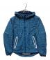 MICHAEL KORS（マイケル・コース）の古着「Graphic Logo Woven Hooded Jacket ジャケット」｜ブルー