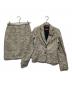 MaxMara（マックスマーラ）の古着「ネップツイードジャケットセットアップ」｜アイボリー