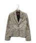 MaxMara (マックスマーラ) ネップツイードジャケットセットアップ アイボリー サイズ:36：8000円