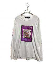 LONELY/論理×JOURNAL STANDARD（ロンリー×ジャーナルスタンダード）の古着「悲しき論理少女・ロンリネスプリントTシャツ」｜ホワイト