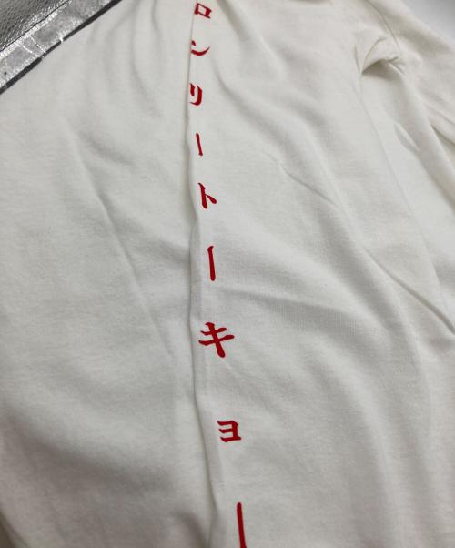 LONELY/論理（ロンリー）LONELY/論理 (ロンリー) JOURNAL STANDARD (ジャーナルスタンダード) 悲しき論理少女・ロンリネスプリントTシャツ ホワイト サイズ:L　の古着・服飾アイテム