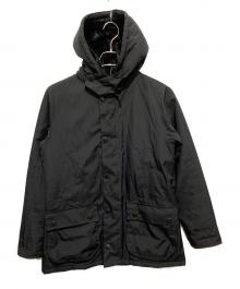 Barbour（バブアー）の古着「ナイロンフーデッドSLビデイルジャケット」｜ブラック