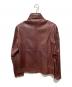 MORGAN (モーガン) レザージャケット ブラウン サイズ:FREE：6000円