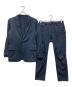 SOLIDO（ソリド）の古着「ストレッチジャケットセットアップ」｜ネイビー