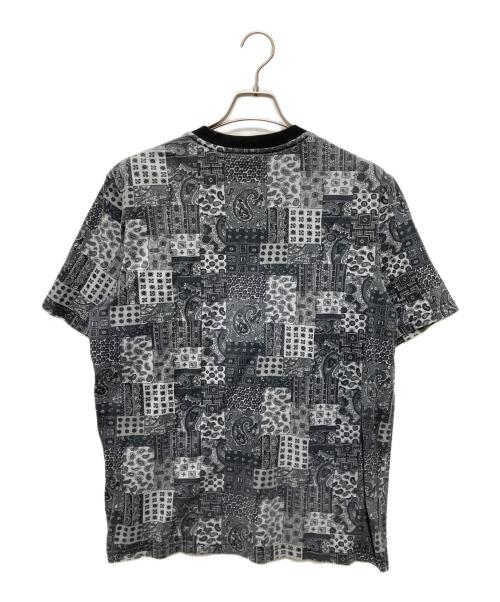 SUPREME（シュプリーム）Supreme (シュプリーム) 19SSパッチワークペイズリーTシャツ グレー サイズ:Mの古着・服飾アイテム