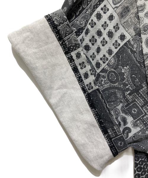 SUPREME（シュプリーム）Supreme (シュプリーム) 19SSパッチワークペイズリーTシャツ グレー サイズ:Mの古着・服飾アイテム