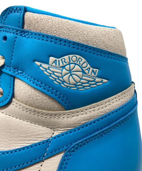 NIKE（ナイキ）NIKE (ナイキ) エア ジョーダン 1 レトロ HIGH OG ブルー×ホワイト サイズ:28.5の古着・服飾アイテム