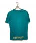BAPE BY A BATHING APE (ベイプバイアベイシングエイプ) メタリックサルプリントTシャツ グリーン サイズ:L：5000円