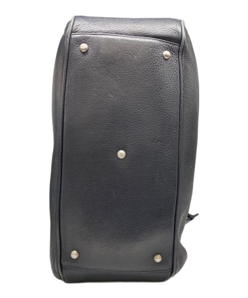 PELLE MORBIDA（ペッレモルビダ）PELLE MORBIDA (ペッレモルビダ) レザートートバッグ ブルー サイズ:OneSizeの古着・服飾アイテム