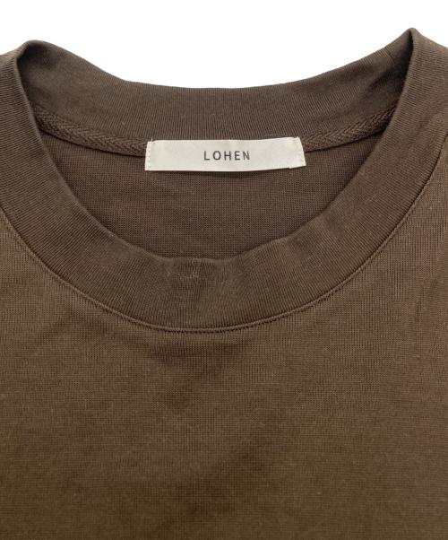 LOHEN（ローヘン）LOHEN (ローヘン) ロングスリーブTシャツ ブラウン サイズ:FREEの古着・服飾アイテム