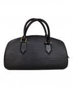 LOUIS VUITTONルイ ヴィトン）の古着「ジャスミン エピ ノワール ハンドバッグ」｜ノワール