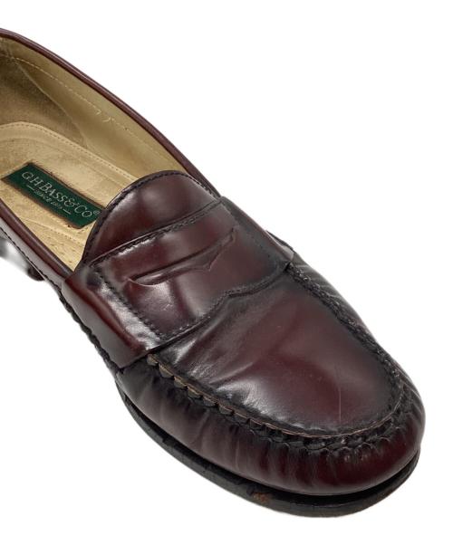 G.H.BASS（ジーエイチバス）G.H.BASS (ジーエイチバス) ローファー ボルドー サイズ:28cmの古着・服飾アイテム