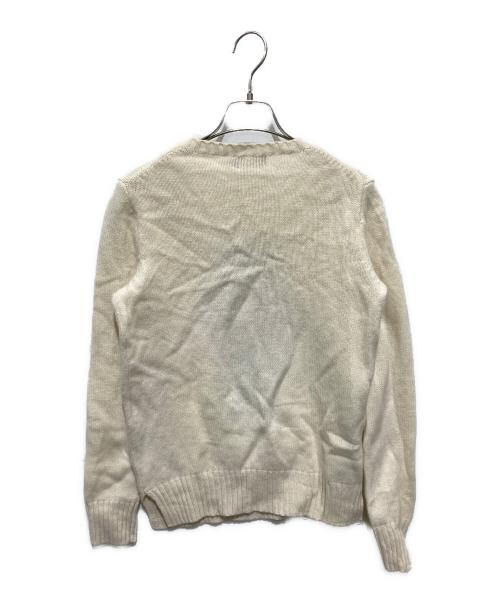 POLO RALPH LAUREN（ポロ・ラルフローレン）POLO RALPH LAUREN (ポロ・ラルフローレン) ポロベア ウールニット アイボリー サイズ:Sの古着・服飾アイテム