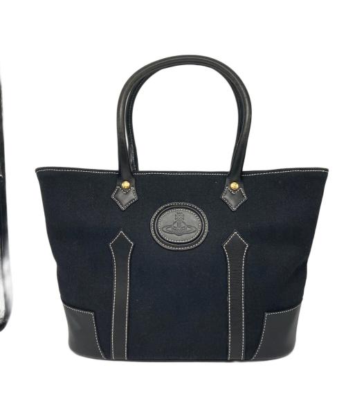 Vivienne Westwood（ヴィヴィアンウエストウッド）Vivienne Westwood (ヴィヴィアンウエストウッド) ハンドバッグ ブラック サイズ:OneSizeの古着・服飾アイテム