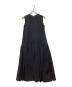 LOHEN（ローヘン）の古着「ローウエストギャザーワンピース」｜ブラック