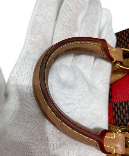 LOUIS VUITTON（ルイ ヴィトン）LOUIS VUITTON (ルイ ヴィトン) スピーディ・バンドリエール18 ブラウン×レッド サイズ:OneSizeの古着・服飾アイテム